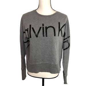Calvin Klein gray Sweater Sz S